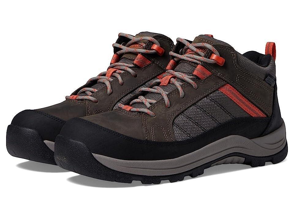 Danner Riverside Women's US 7 Gray Orange Waterproof Ankle Hiking Boots Rock56