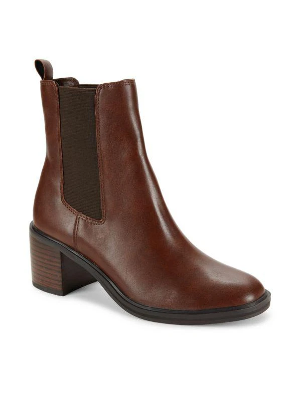 Saks Fifth Avenue Chloe 55MM Stacked Heel Ankle Boots 2