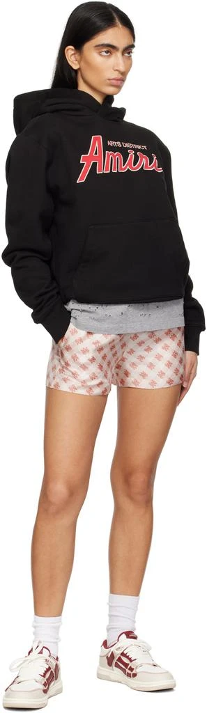 AMIRI Beige & Red Varsity Skel-Top Low Sneakers 5