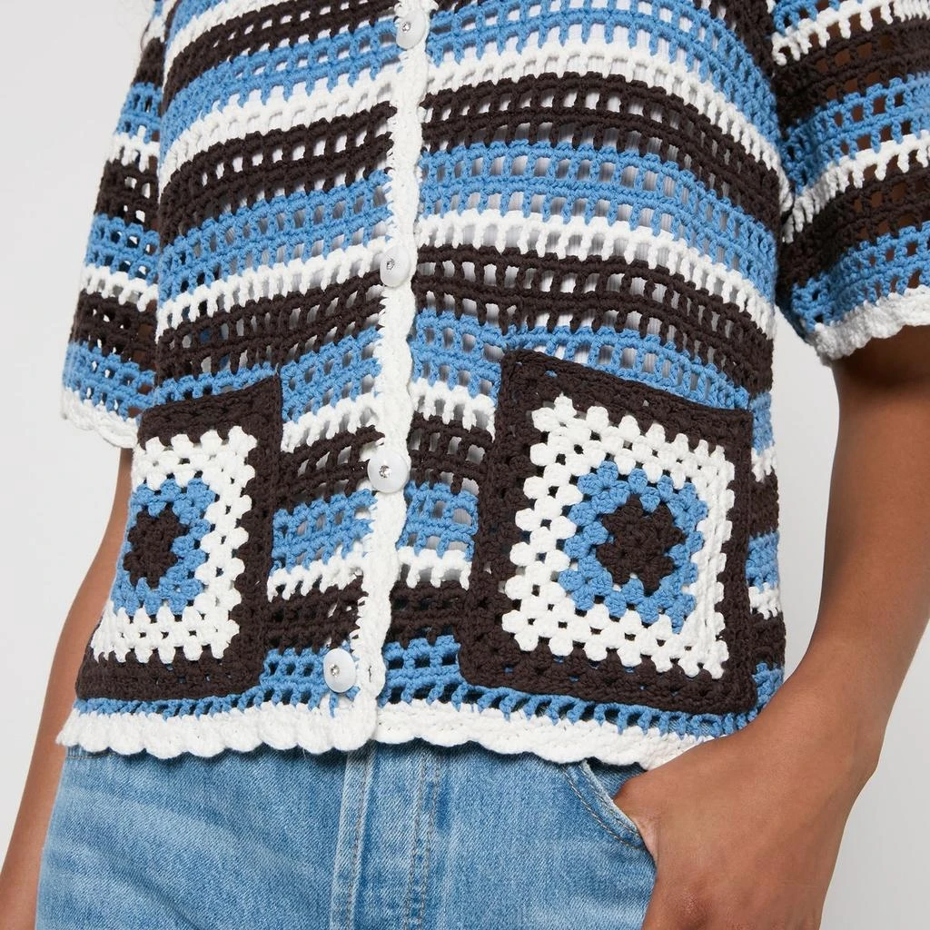 BAUM UND PFERDGARTEN Baum Und Pferdgarten Cayley Crocheted Cotton Cardigan 4