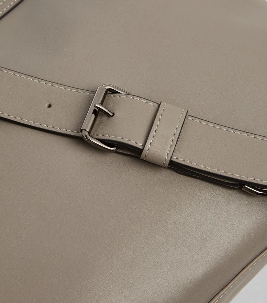 Longchamp Medium Leather Le Pliage Shoulder Bag 4