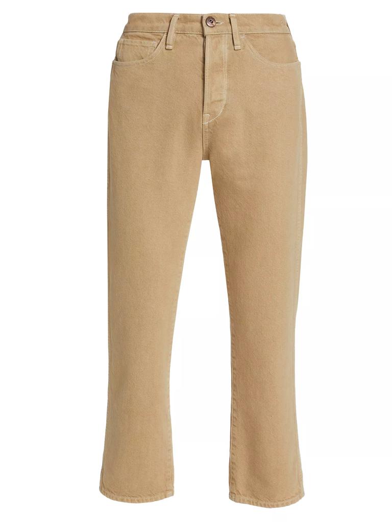 3x1 Austin High-Rise Cropped Straight-Leg Jeans