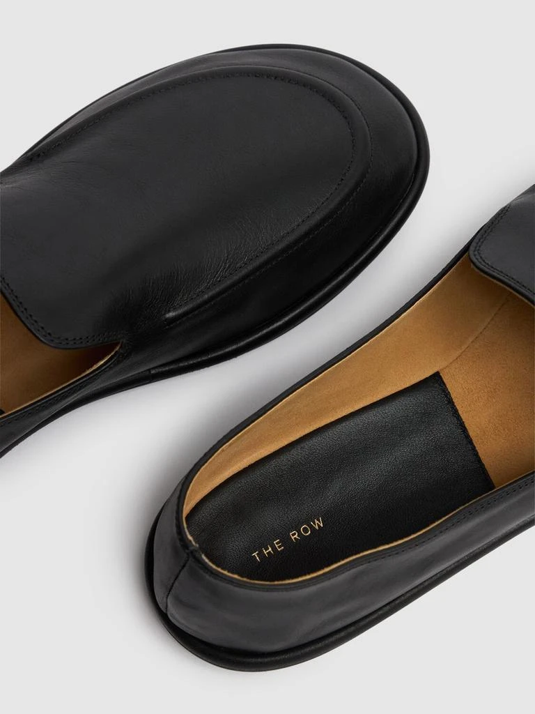 The Row Canal Leather Loafers 3