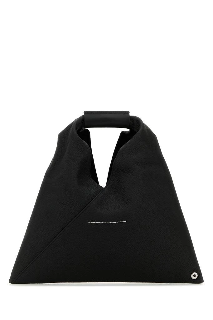 MM6 Black leather mini Japanese handbag 2