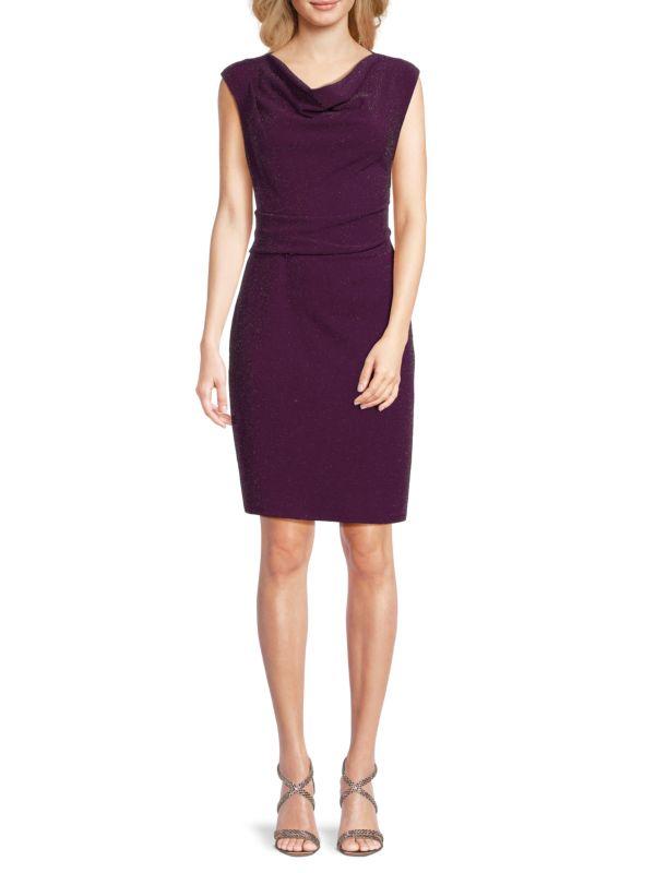 TASH + SOPHIE Shimmer Bodycon Mini Dress