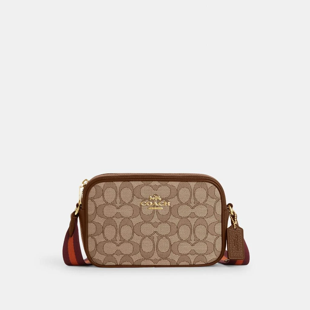 Coach Outlet Coach Outlet Mini Jamie Camera Bag In Signature Jacquard 1