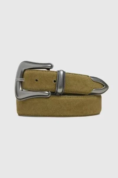 Fugazi Fugazi Thin Western Belt Canvas 1