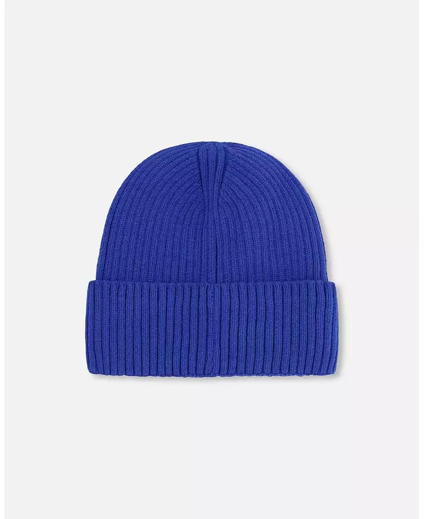 Deux par Deux Boy Knit Hat Royal Blue - Toddler Child 6