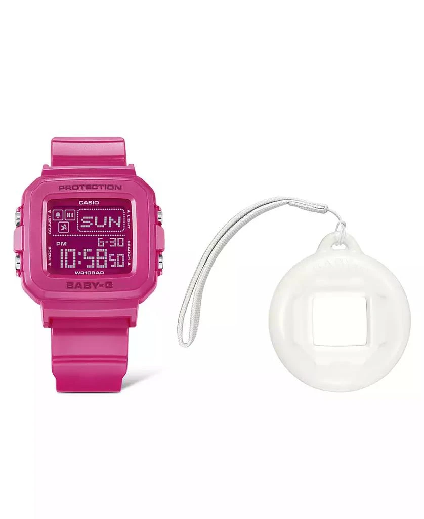 G-Shock G-Shock Women's Digital Pink Resin Watch, 39mm BGD10K-4 2