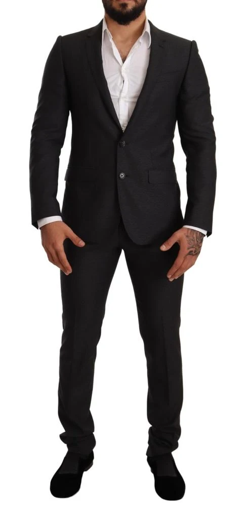 Dolce 
Gabbana Wool MARTINI Slim Fit Set Men
s Suit