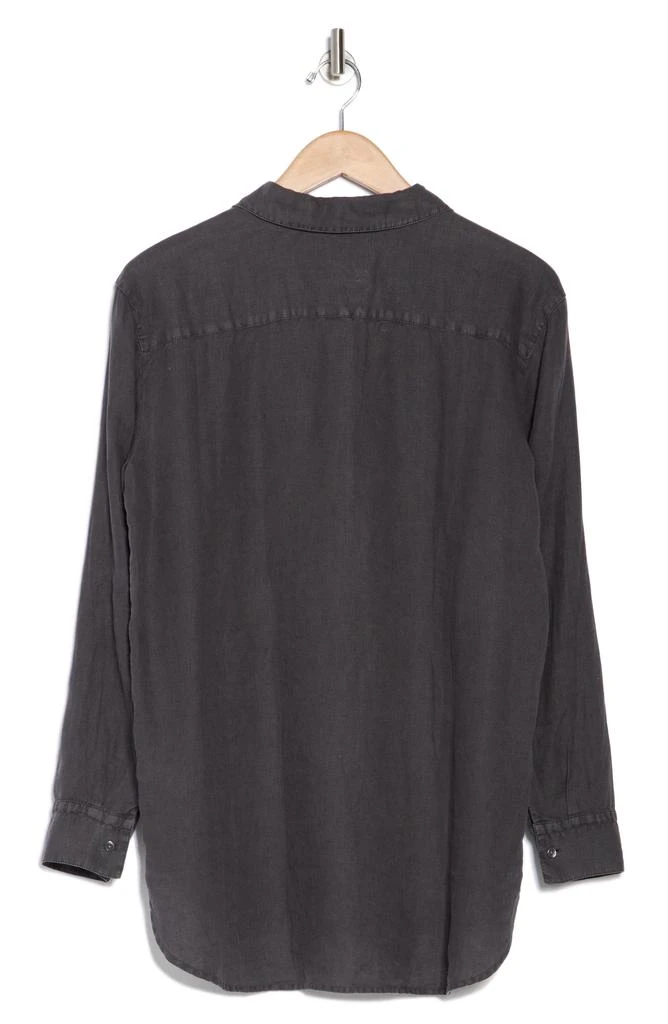 James Perse Lightweight Linen Button-Up Shirt 2