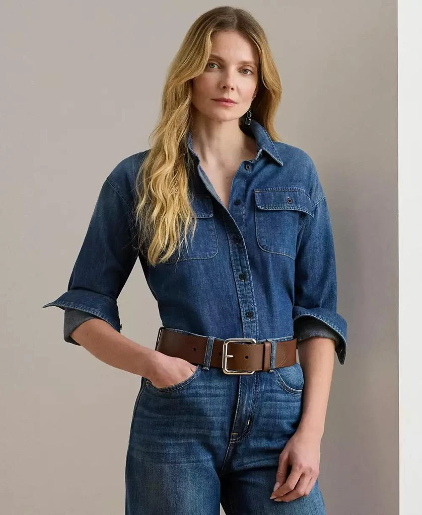 Ralph Lauren Women
s Denim Shirt