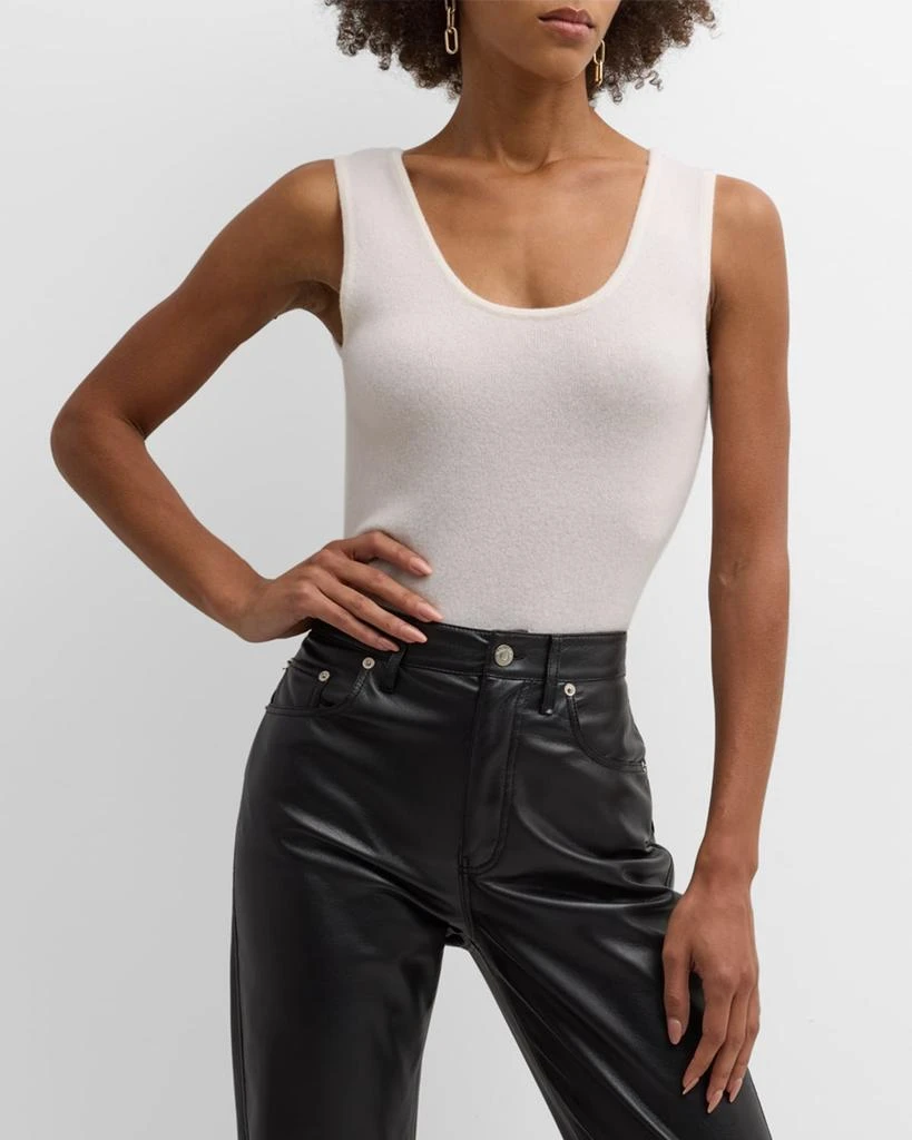 Neiman Marcus Cashmere Basic Tank Top 7