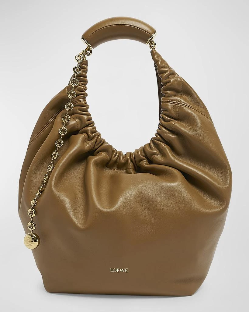 Loewe Squeeze Medium Shoulder Bag in Napa Leather 1