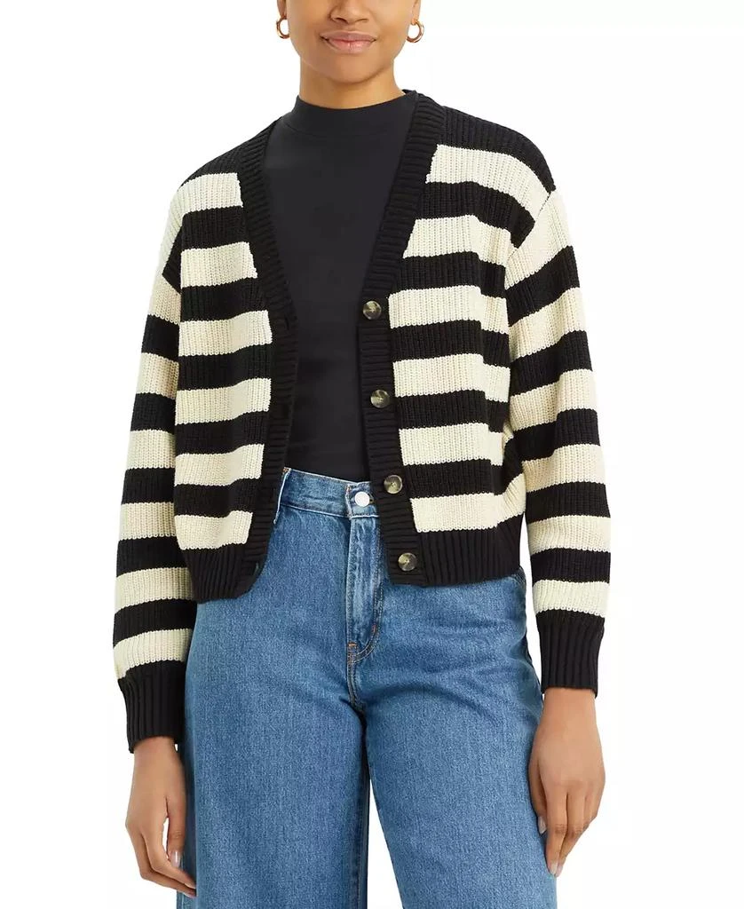Levi's Women's Snowflake Button-Front Cardigan 1