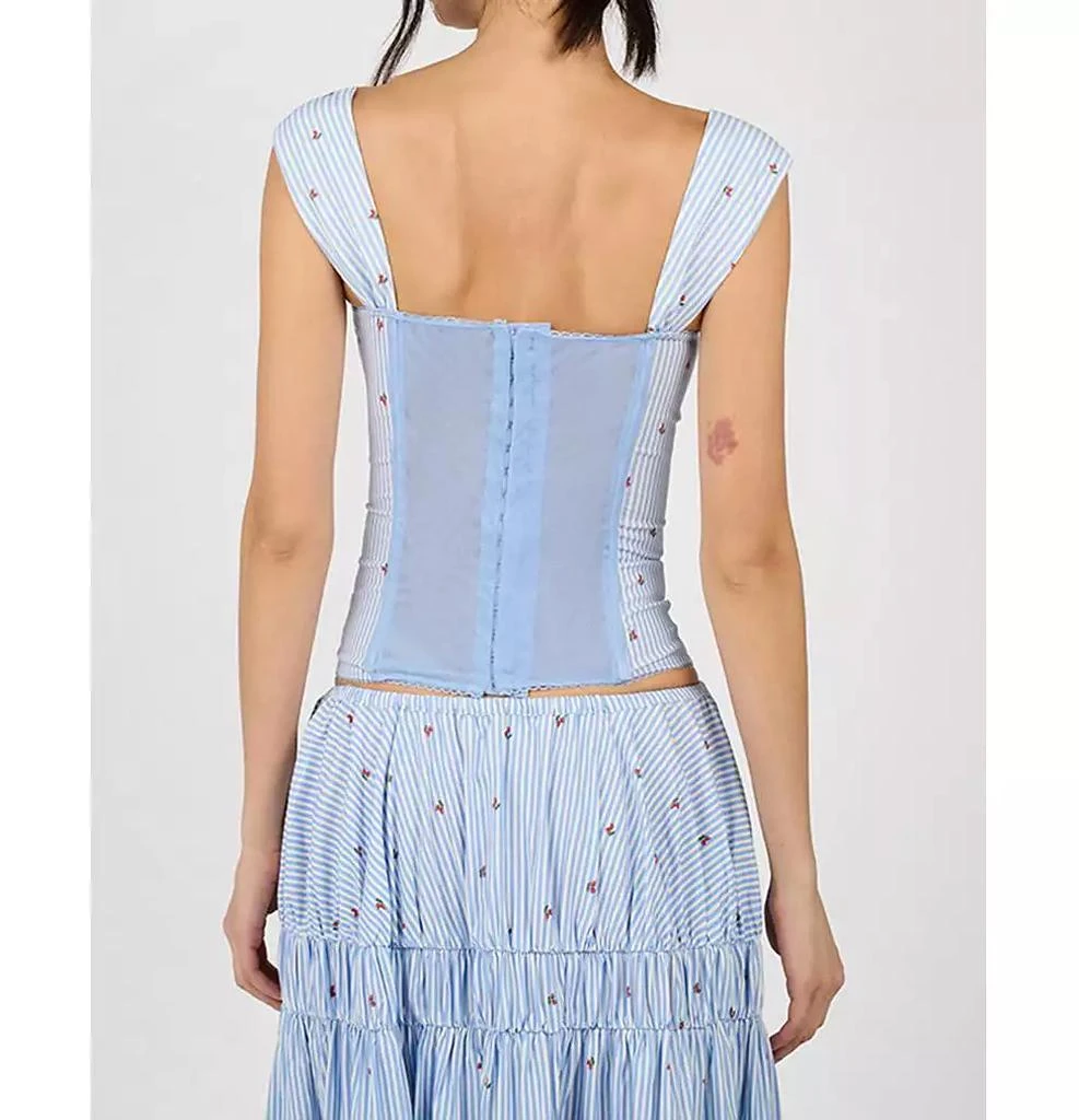 WeWoreWhat Ruched Cup Corset 4