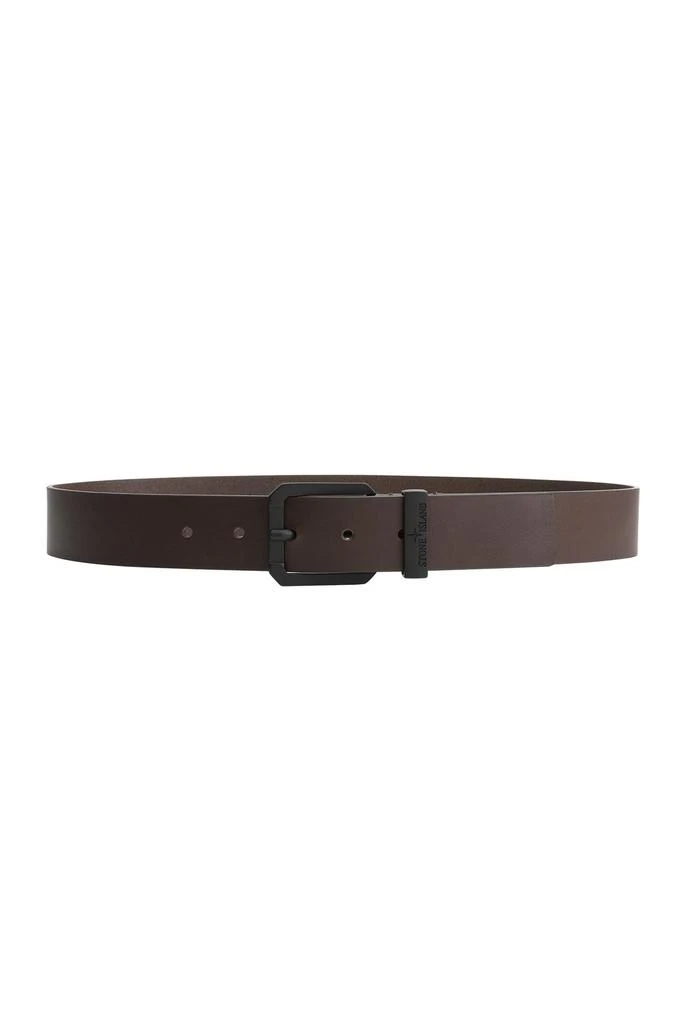Stone Island Junior Stone Island Junior Logo Engraved Belt