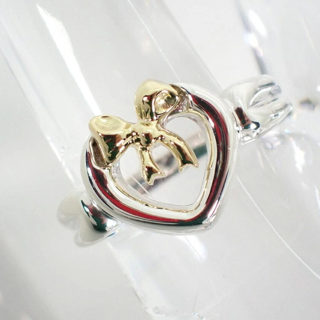 Tiffany & Co. yellow gold (18K) Sterling 925 Band Ring (Pre-Owned) 4