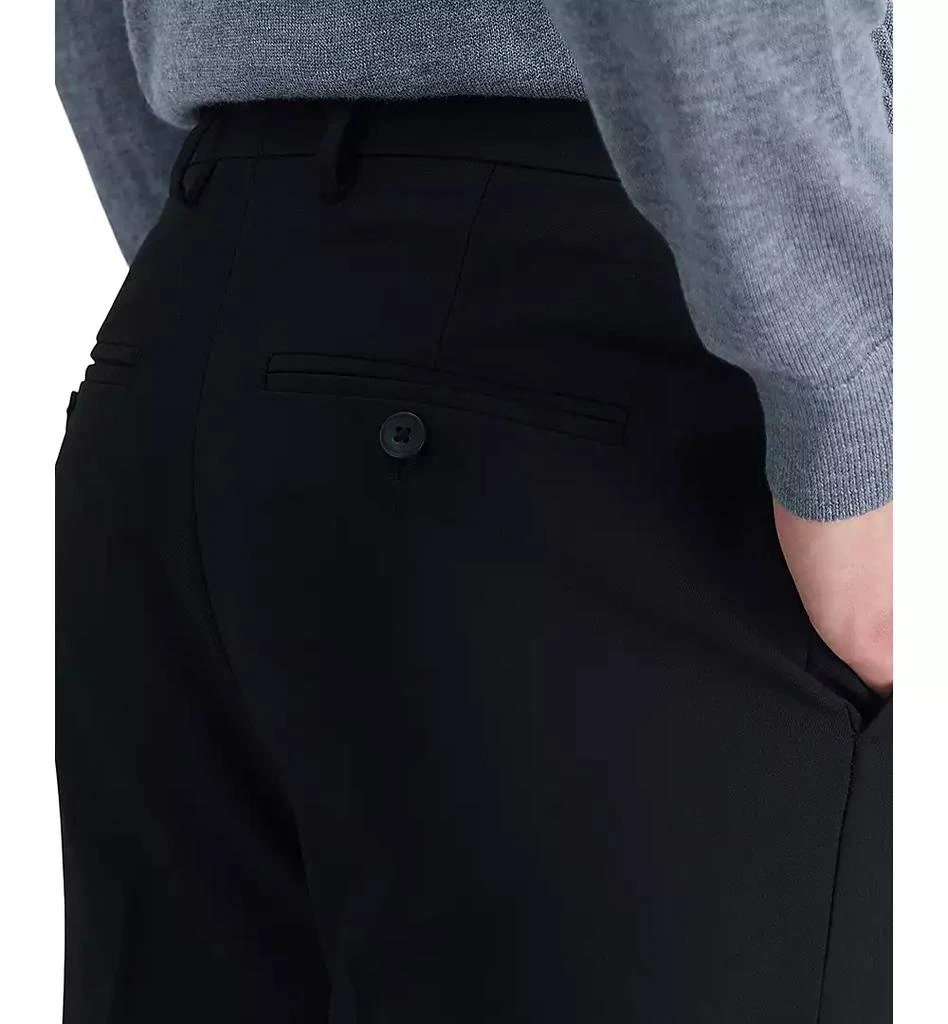 Haggar Men’s Premium Comfort Straight-Fit 4-Way Stretch Wrinkle-Free Flat-Front Dress Pants 6