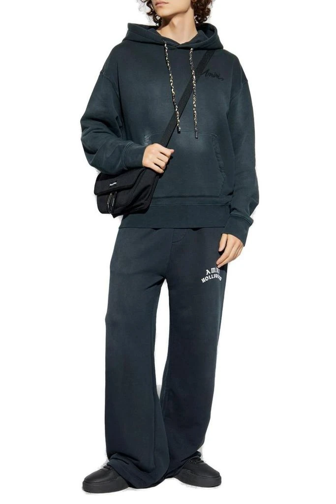 AMIRI Amiri Logo Embroidered Drawstring Hoodie 4