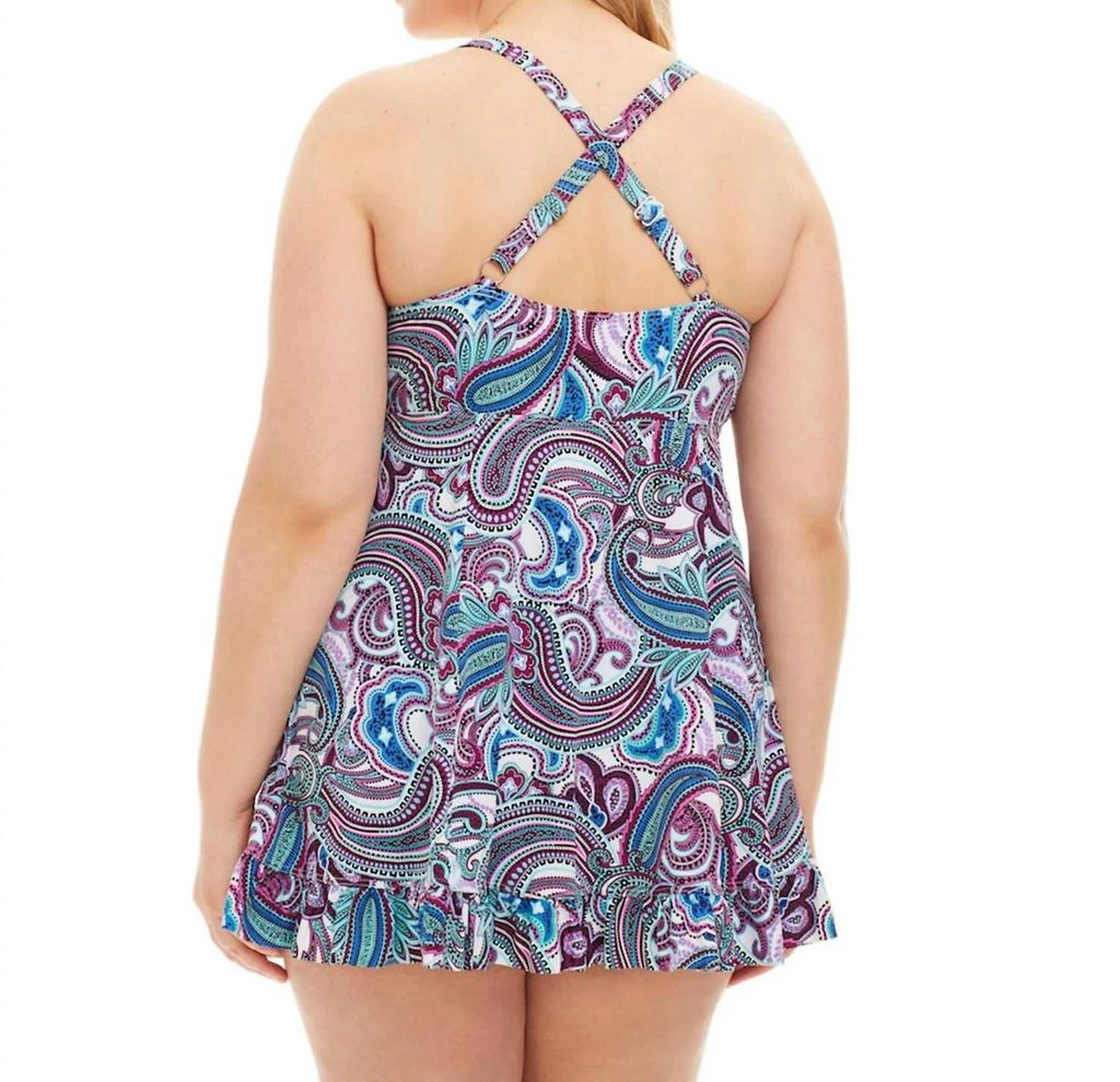 Always For Me Plus Size Two Piece Swimdress Set 2