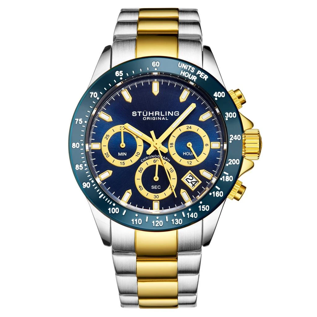 Stuhrling Original Men's Quartz Chronograph Date Watch 1