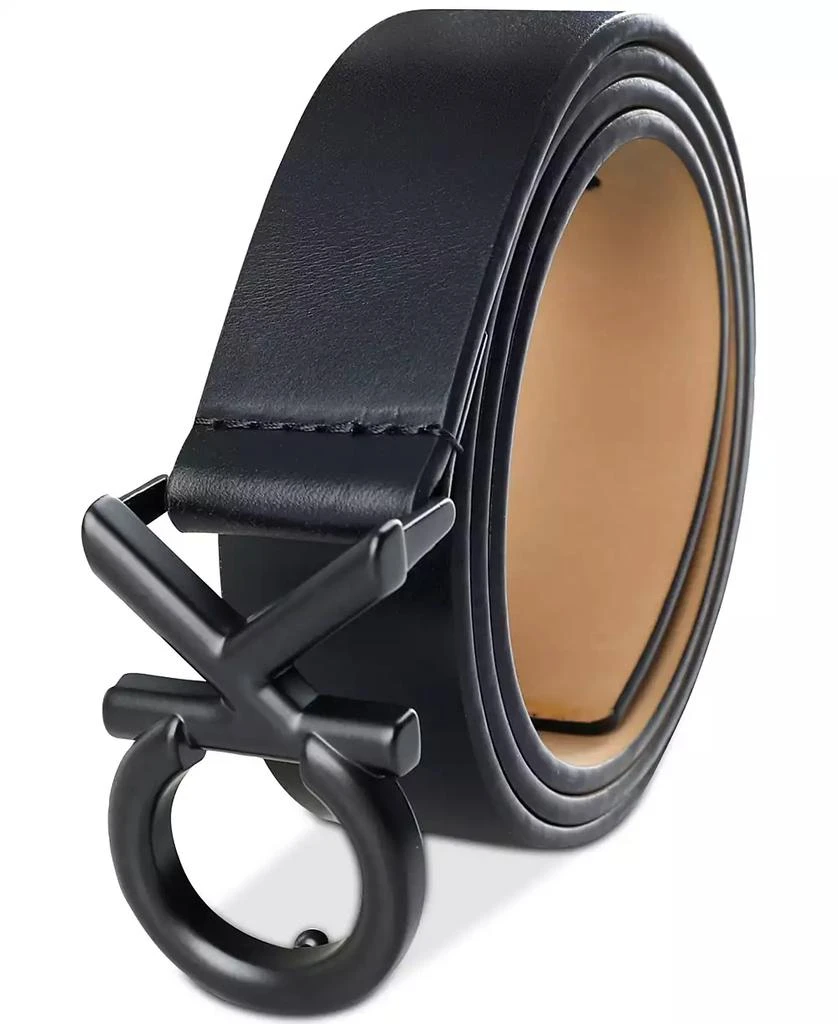 Calvin Klein Men's CK Logo-Buckle Belt 1