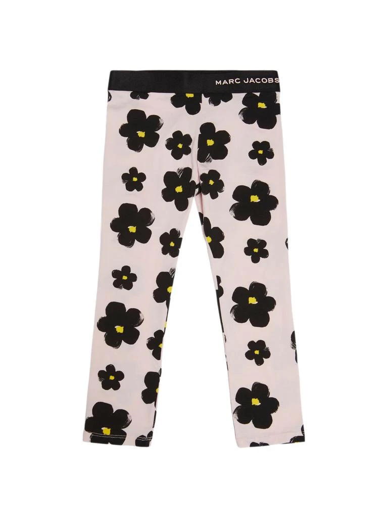 Marc Jacobs Printed Cotton Blend Leggings 1