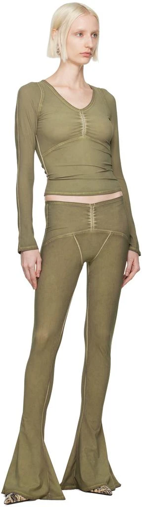 KNWLS Khaki Ghost Long Sleeve T-Shirt 5