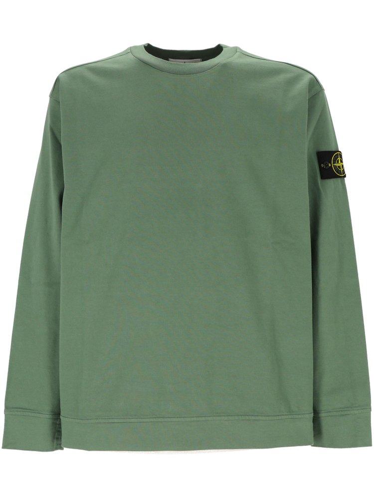 Stone Island Stone Island Logo Patch Crewneck Sweatshirt