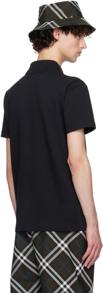Burberry Black Cotton Polo 3