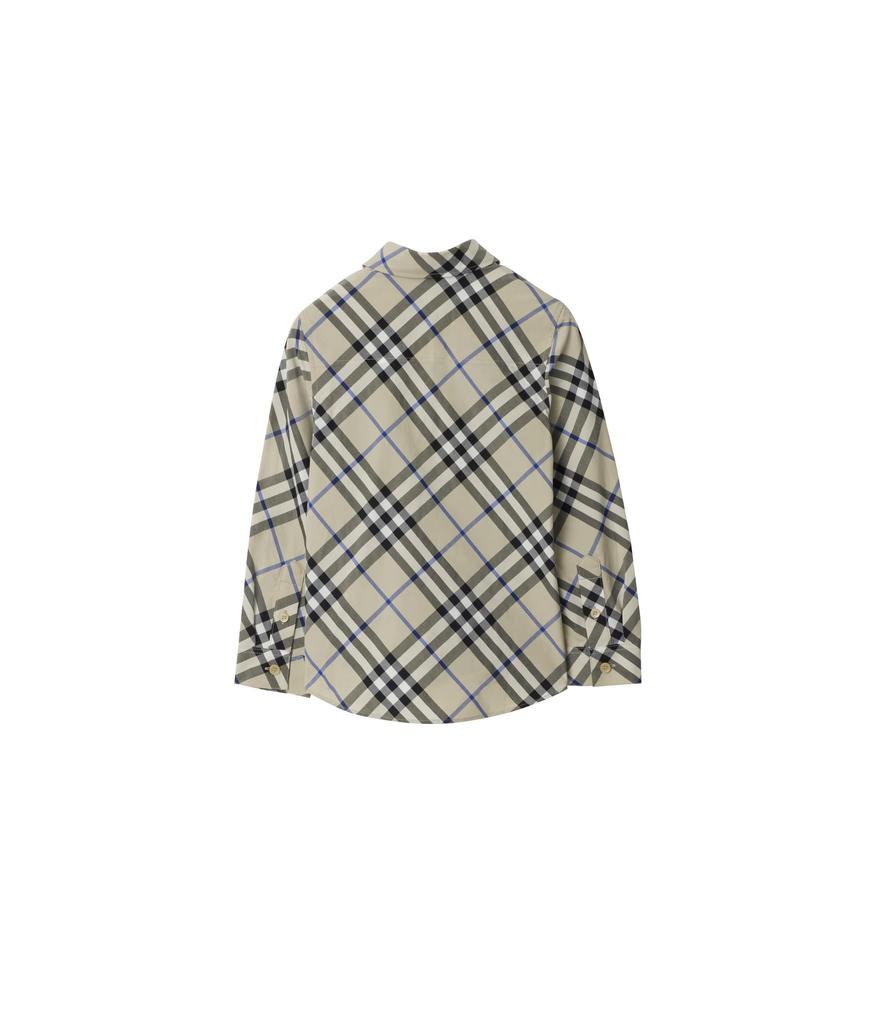 Burberry Kids Owen Check Long Sleeve Button Down Shirt (Little Kid/Big Kid)