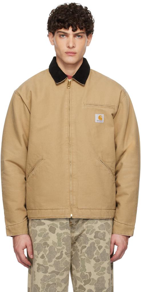 Carhartt WIP Beige Winter OG Detroit Jacket - Jackets