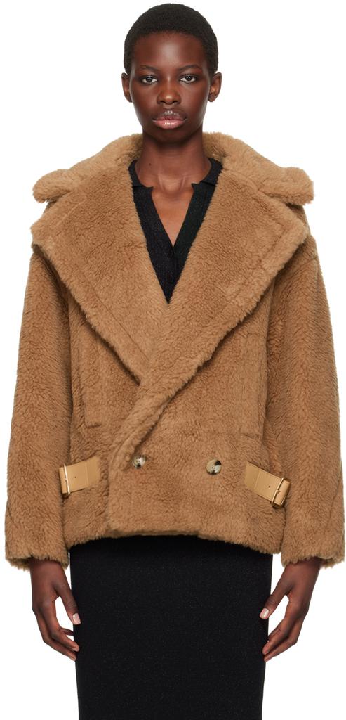 Max Mara Max Mara Tenebre4 - Teddy Fabric Cape - Compare