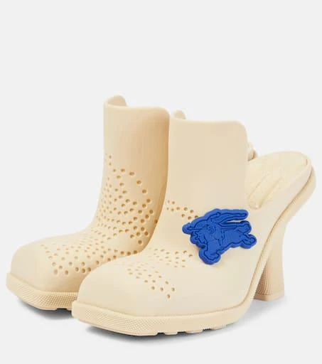 Burberry Highland rubber mules 5