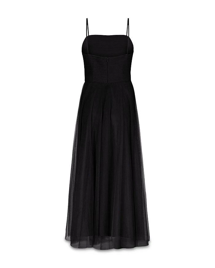 Zac Posen Floral Motif Tulle Midi Dress 4