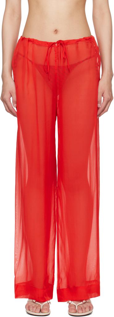 Paloma Wool Red Nag-nag Lounge Pants