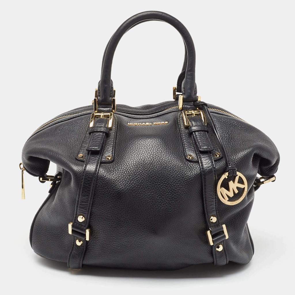 Michael popular Kors Bedford Black Leather