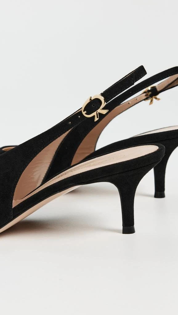 Gianvito Rossi Robbie Sling Camoscio 55mm 3