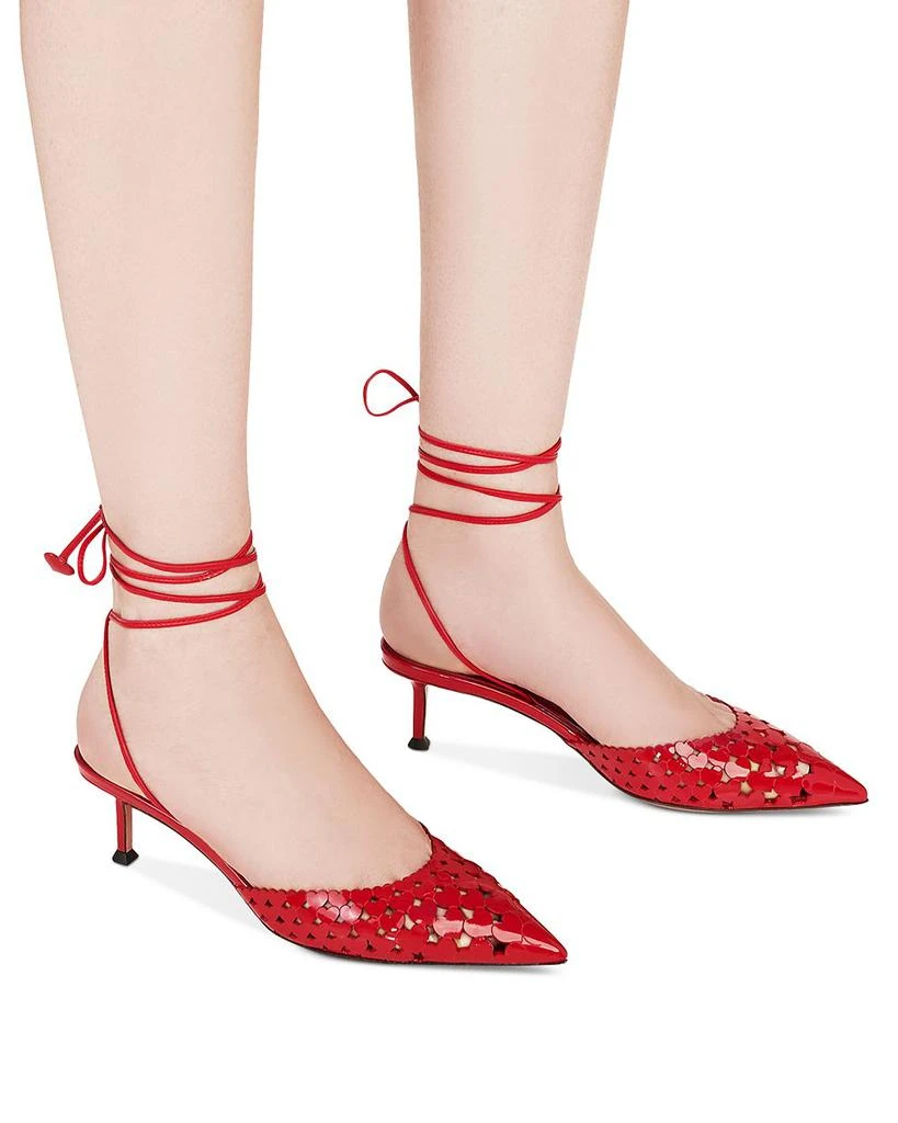 Aquazzura Women's Amourose 50 Pumps 3