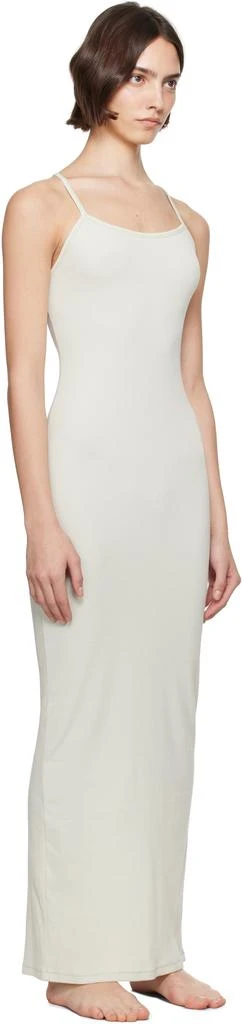 SKIMS Green Cotton Rib Long Cami Maxi Dress 2