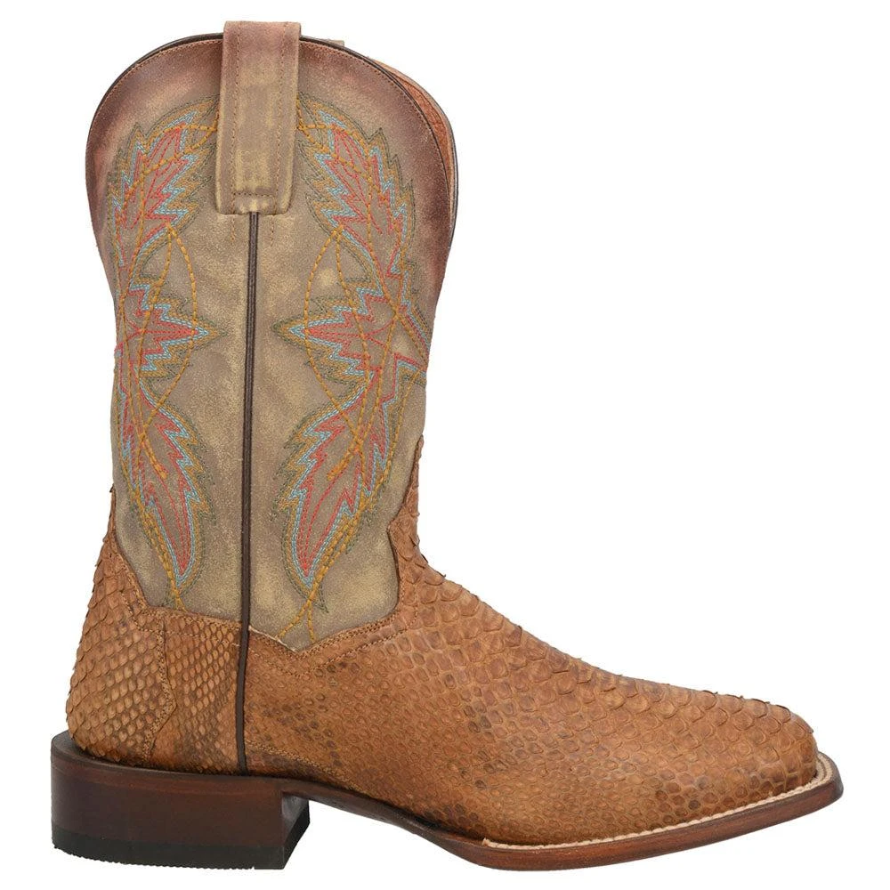 Dan Post Boots Dry Gulch Python Square Toe Cowboy Boots 1