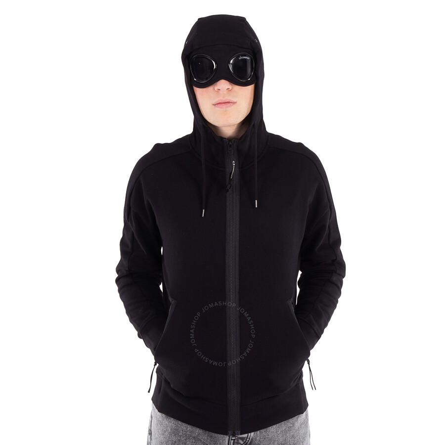 CP Company Diagonal Raised Cotton Goggle Hooded Sweatshirt