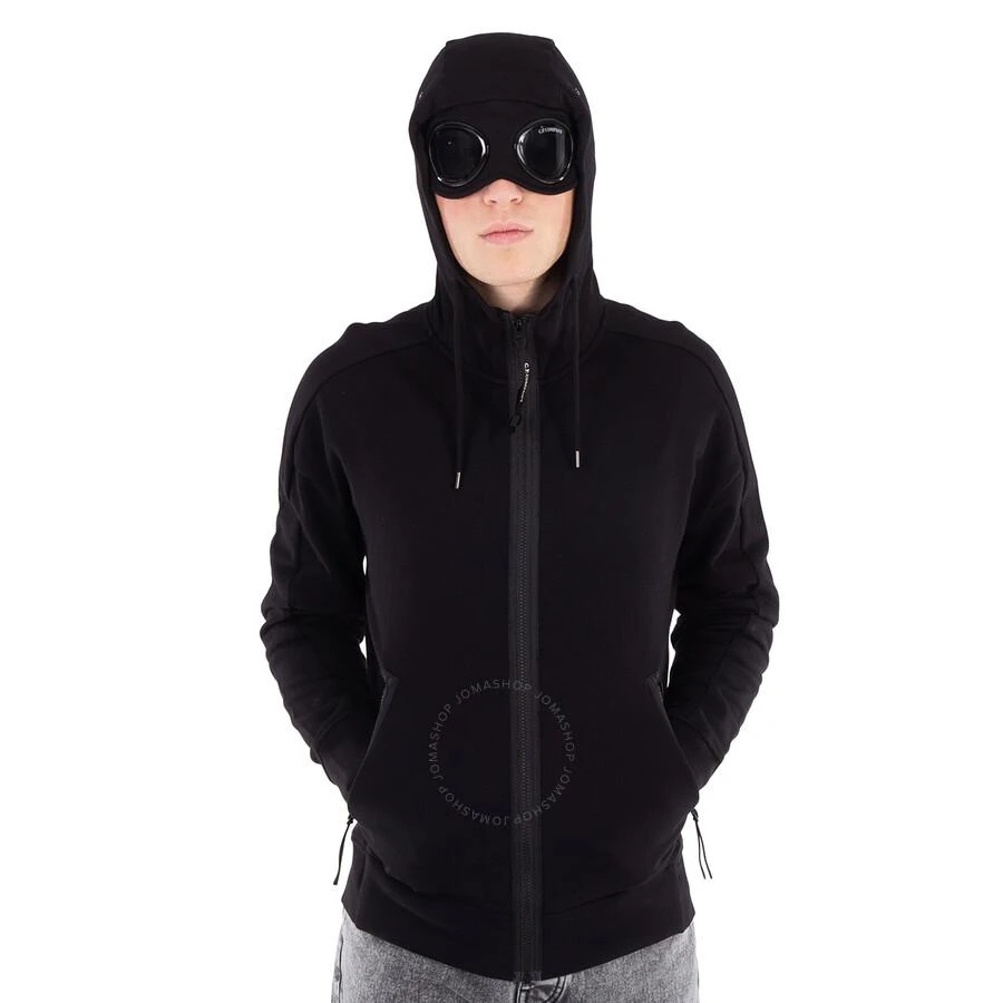 CP Company Diagonal Raised Cotton Goggle Hooded Sweatshirt 2