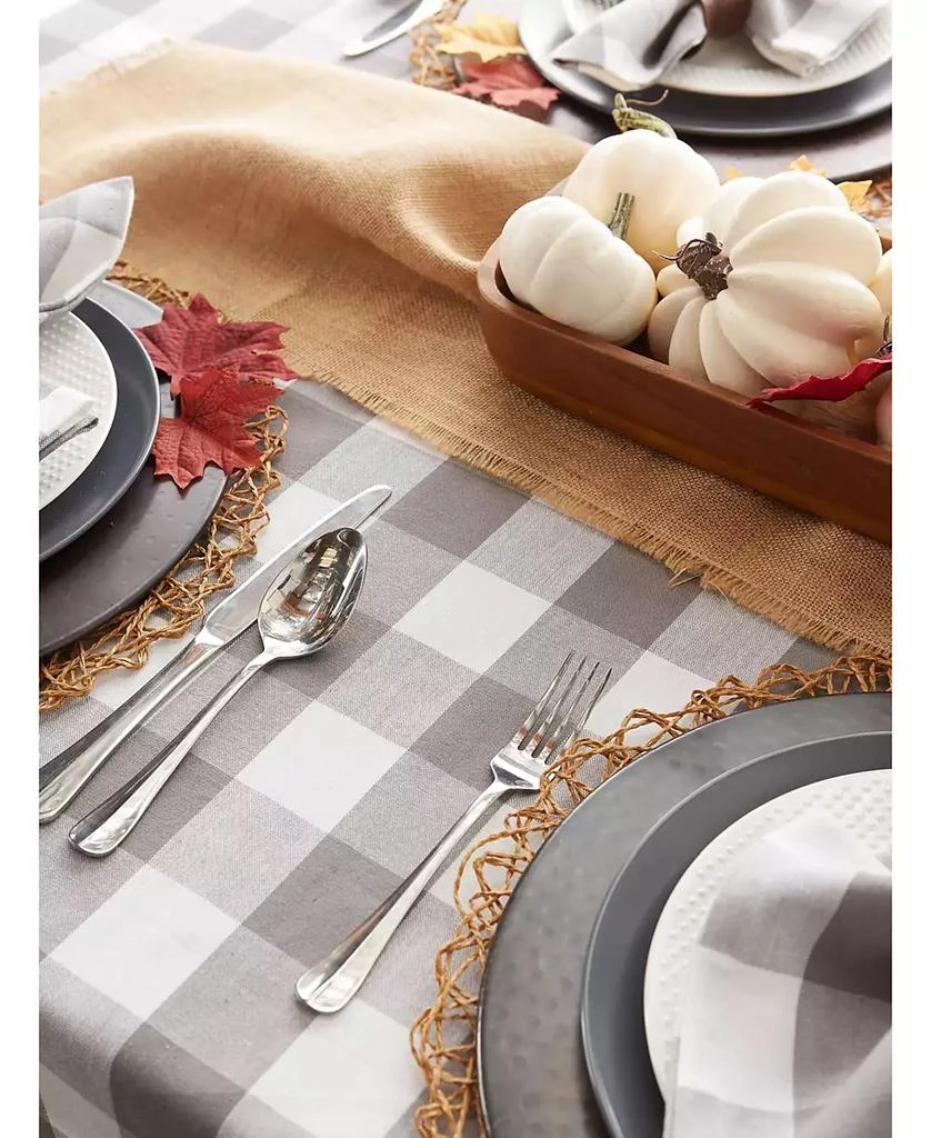 Design Imports Buffalo Check Tablecloth, 60" x 120" 5