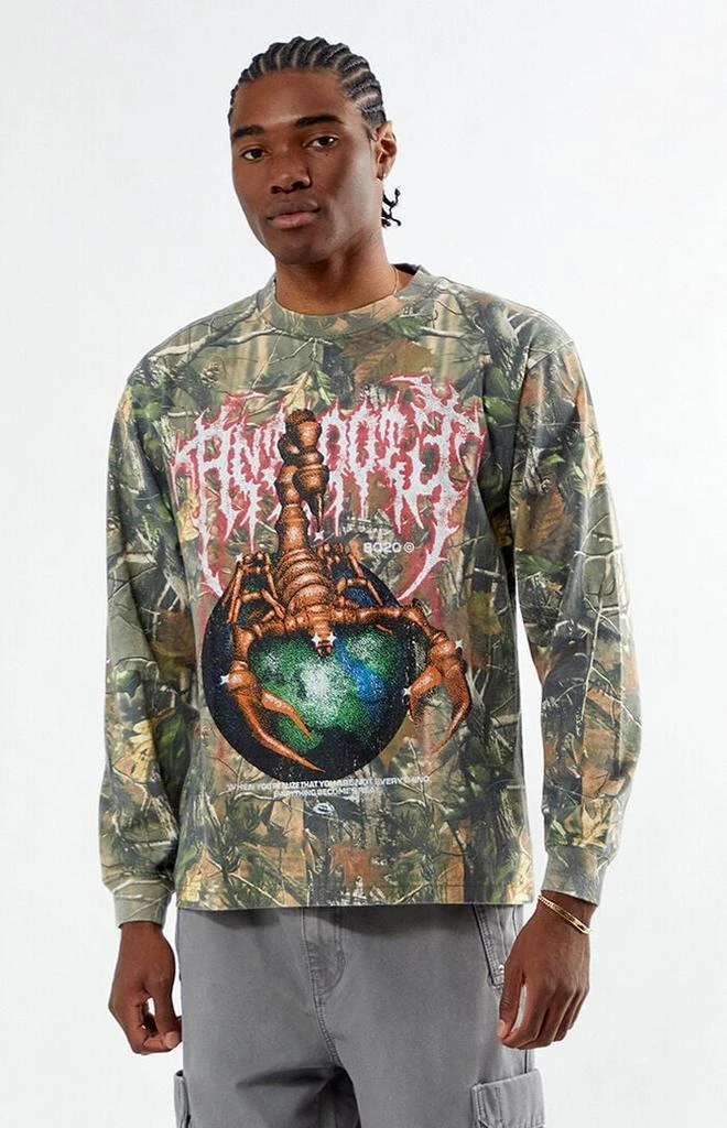 PacSun Camo Antidote Long Sleeve T-Shirt 1
