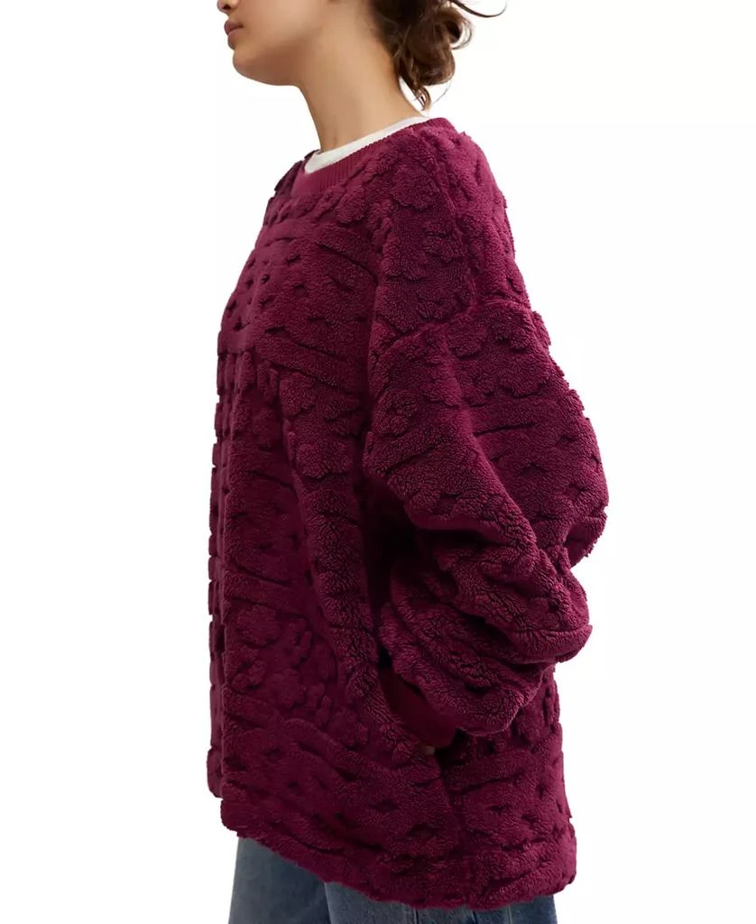 Free People Women's Cable-Knit Sweatshirt 3
