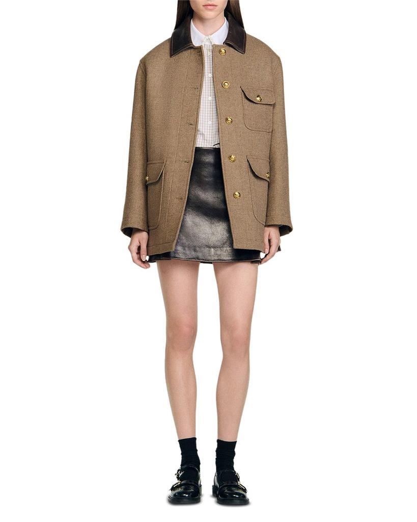 Shop Owen Tweed Coat on Sale at BeyondStyle – Get Lowest price in