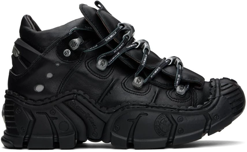 Vetements Black New Rock Edition Race Sneakers 1