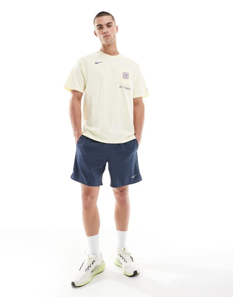 NIKE Nike Running Challenger Dri-FIT 7 inch shorts in navy 1
